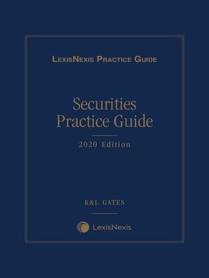 cover image of Securities Practice Guide